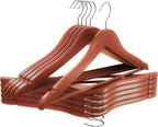 Utopia Home Premium Wooden Hangers 30 Pack - Image 9