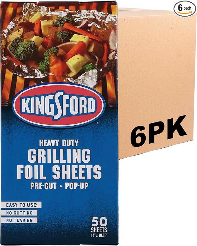 Kingsford Heavy Duty Pop-Up Grilling Foil Sheets by Kingsford