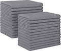 HOMEXCEL Grey Microfiber Cleaning Cloth, 24 Pack Absorbent Cleaning Rags by HOMEXCEL
