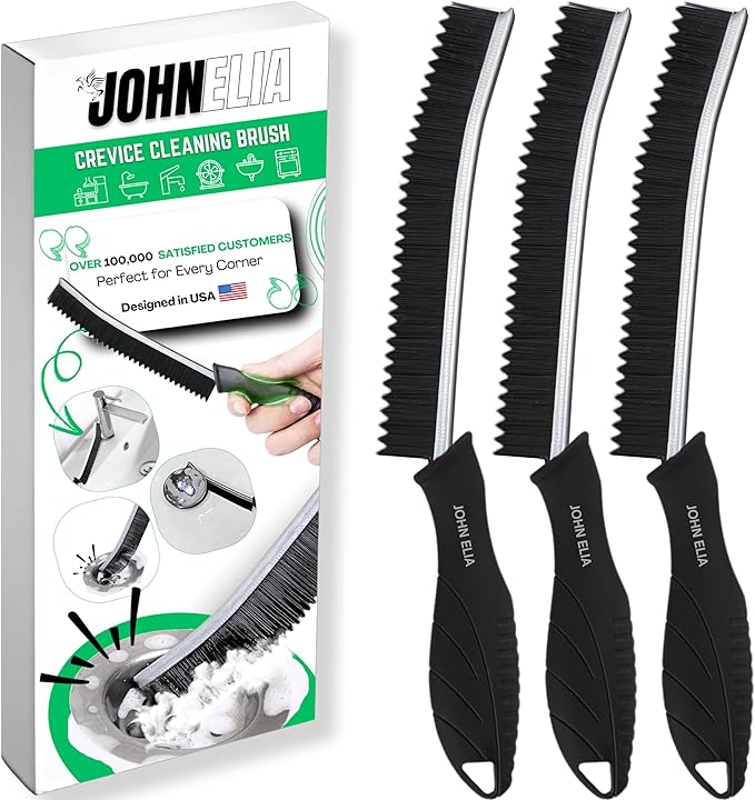 Hard Bristle Crevice Cleaning Brushes by JohnElia