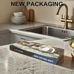 2 Packs Dish Drying Mats for Kitchen Counter, Drying Matt Kitchen Counter - Image 7