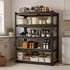 Garage Storage Shelves, 72''H Shelving Units and Storage, 2400 LBS Heavy Duty Shelving, Metal Garage Shelves for for Basement, Warehouse, Pantry, Closet, Kitchen - Image 9