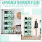 Windyun 40 over the Door Shoe Organizer Large Mesh Pocket Hanging Shoe Rack - Image 6