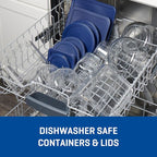 Anchor Hocking 16 Piece Glass Storage Containers - Image 5