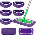 5 Pack Reusable Microfiber Mop Pads Compatible by AmaVins