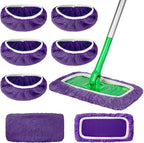 5 Pack Reusable Microfiber Mop Pads Compatible by AmaVins