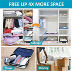 Cozy Essential Vacuum Storage Bags, Compression Space Saver Bags - Image 3