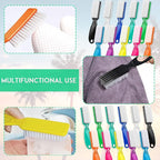 24 Pcs Handle Grip Nail Brush, NICEMOVIC Hand Fingernail Cleaner Brush Manicure - Image 7