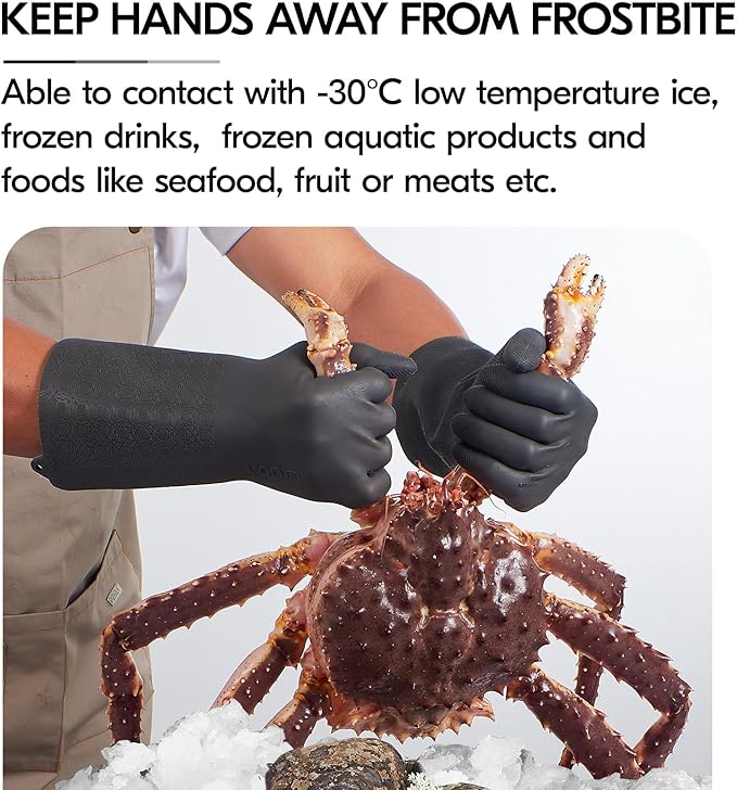 Vgo... Men's Work Gloves, Abrasion & Tear Resistant, - Image 5