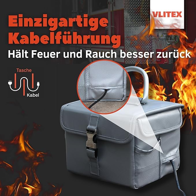 Lithium Battery Storage Box L | Engineered in Germany | Fireproof E-Fiberglass - Image 5