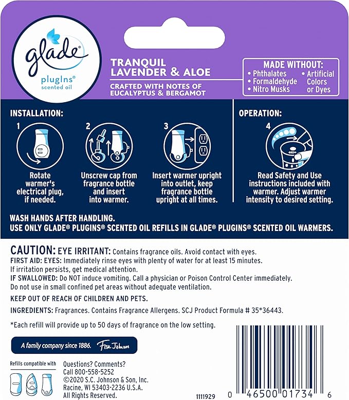 Glade PlugIns Refills Air Freshener, Scented and Essential Oils - Image 2