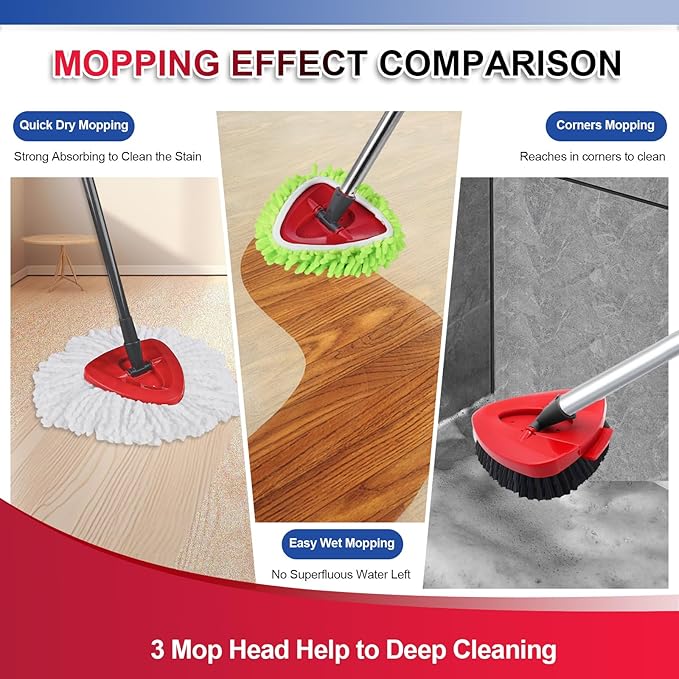 7 Pack Reusable Microfiber Mops Pads Compatible - Image 3