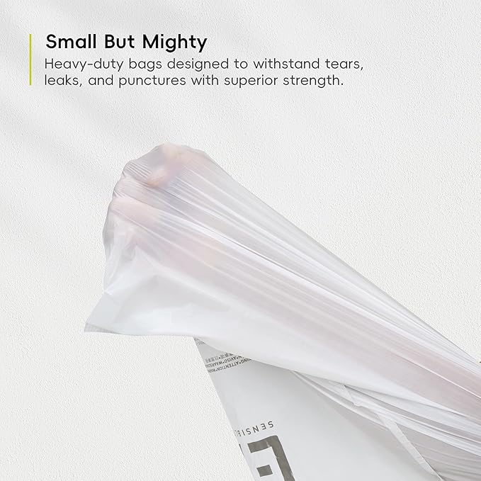 EKO 2.6 Gallon / 7-10 Liter, Extra-Strong Unscented Garbage Bags, Easy-Dispense - Image 6
