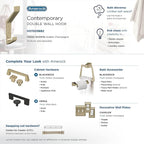 Amerock H37003BBZ | Emerge Double Prong Decorative Wall Hook | Golden Champagne - Image 6