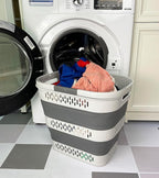 SAMMART 38L Collapsible Laundry Basket - Image 2