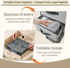2-in-1 Durable 6-Tier Hanging Closet Organizer - Image 7