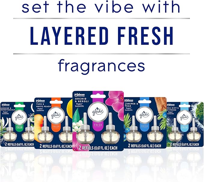 Glade PlugIns Refills Air Freshener, Scented and Essential Oils - Image 5