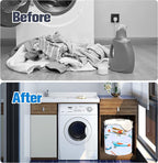 Funny Plane Laundry Basket Foldable Oxford Cloth Tote Bag Laundry Hamper - Image 5