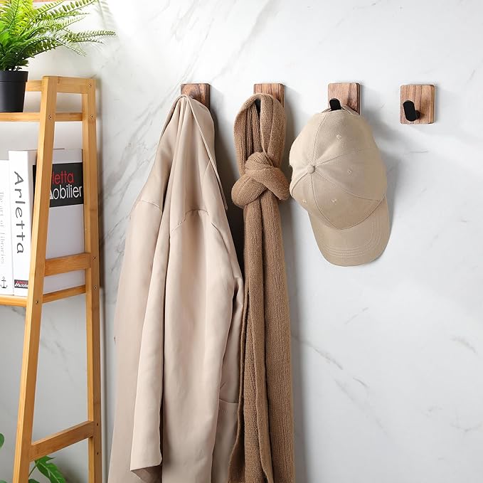 DELITON Rustic Style Hanging Hooks - Image 3
