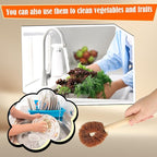 15 Pcs Bamboo Dish Brush Set - Image 4