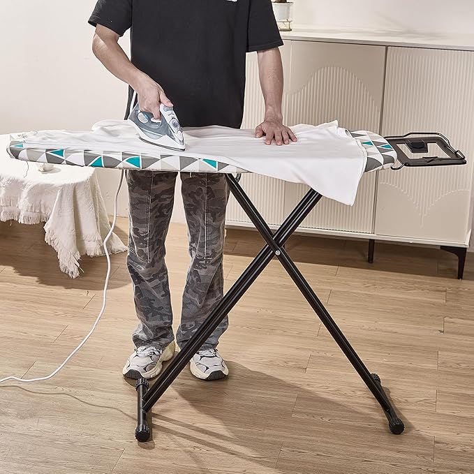 Ironing Board 13x43 Extra Thick Heavy Duty Padded Cover，Full Size Ironing Board - Image 4