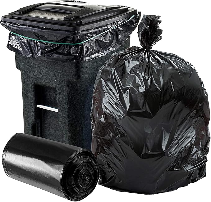 Plasticplace 32 Gallon Trash Bags Garbage Can Liners by Plasticplace