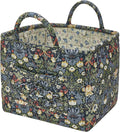 Quilted Fabric Storage Baskets by Unknown