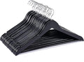 JS Hanger Wooden Coat Hangers, 20 Pack High Grade Wood Suit Hangers by Unknown