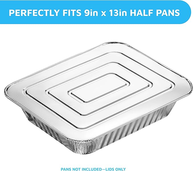 MontoPack Half-Size Aluminium Foil Lids | | Perfect Fit - Image 4