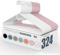 Neaties Heavy Duty Clothes Hangers 100+ Pack – Made in The USA – 8lb Capacity by NeatiesHangers