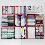 Drawer Organizer Set of 12 Pink - Image 3