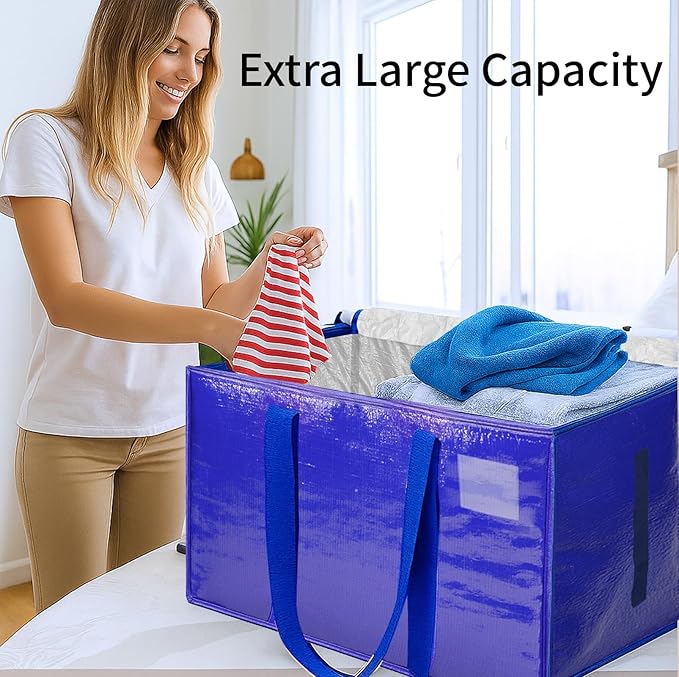 4 Pack-Extra Large Heavy Duty Moving Bags - Image 3