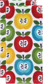 T-Fal Fiber Reactive Print Kitchen Towels: Highly Absorbent, Super Soft - Image 2
