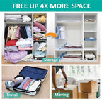 Space Saver Storage Bags, Compression Vacuum Sealer Bags - Image 3
