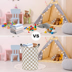 FANKANG Storage Basket, Nursery Hamper Canvas Laundry Basket Foldable - Image 6