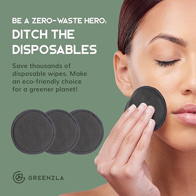 Greenzla Reusable Makeup Remover Pads - Image 4
