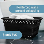 CleverMade Collapsible Laundry Baskets - 39L Foldable Large Collapsible Laundry - Image 2
