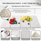 3 PCS Large Stone Dish Drying Mat - Image 3