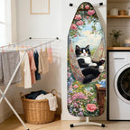 Nuxovilar Ironing Board Cover Needle Cotton 15x54 Inches | Ironing Board Cover - Image 2