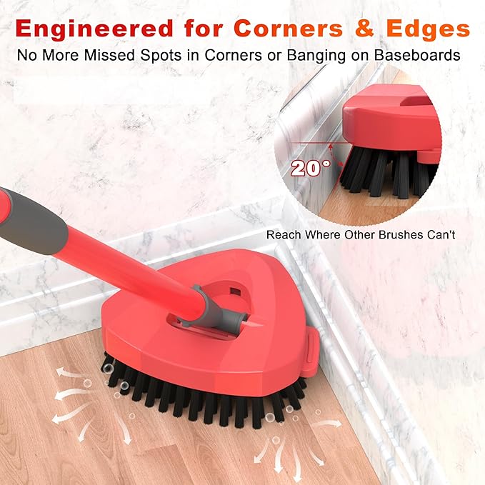 Upgraded Triangle Scrub Brush Head - Image 3