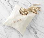 Whitmor Canvas Clothespin Bag Hanging Storage Organizer - Image 3