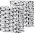 Kitinjoy Cotton 12 Pack Terry Kitchen Towels, 16 x 25 Inches Super Soft and by Kitinjoy