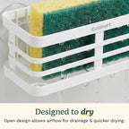 Cuisinart Sponge Holder for Kitchen Sink—Metal Sink Caddy - Image 4