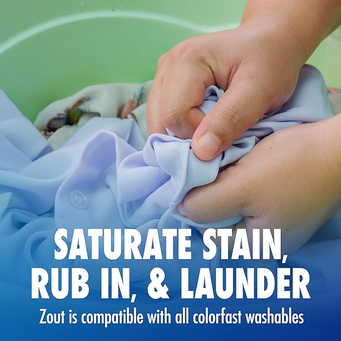 Zout Laundry Stain Remover, Triple Enzyme Formula - Image 5