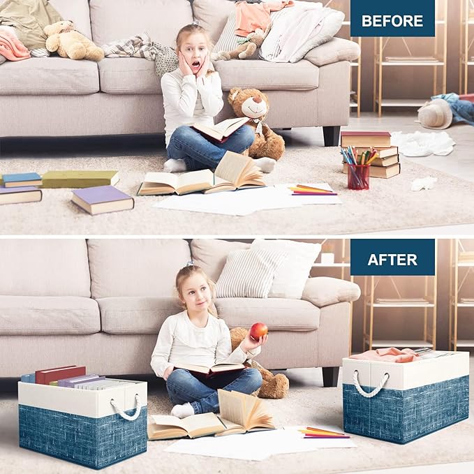 Fab totes Storage Bins, Foldable Storage Baskets - Image 5