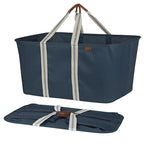 CleverMade Collapsible Laundry Tote 2-Pack – Foldable Carry-All Storage Bin - Image 7