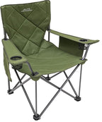 ALPS Mountaineering King Kong Camping Chairs for Adults with Mesh Cup Holders and Pockets, Built Durable and Reliable with Compact Foldable Steel Frame - Image 5