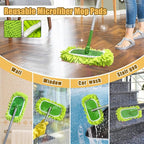 4PCS 10''~12'' Microfiber Dust Mop Pads Compatible - Image 4