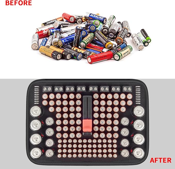 Battery Organizer Box Storage Case - Image 9