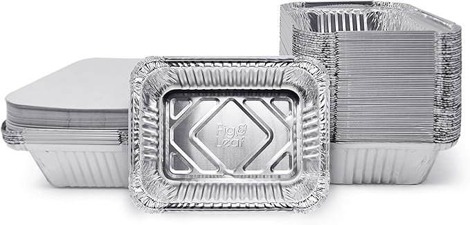 Premium 1.5-LB Takeout Pans by Fig+%26+Leaf